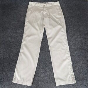 Nike Golf Mens Pants Beige 34x34 (Fits 35x33) Performance Stretch Chino Athletic